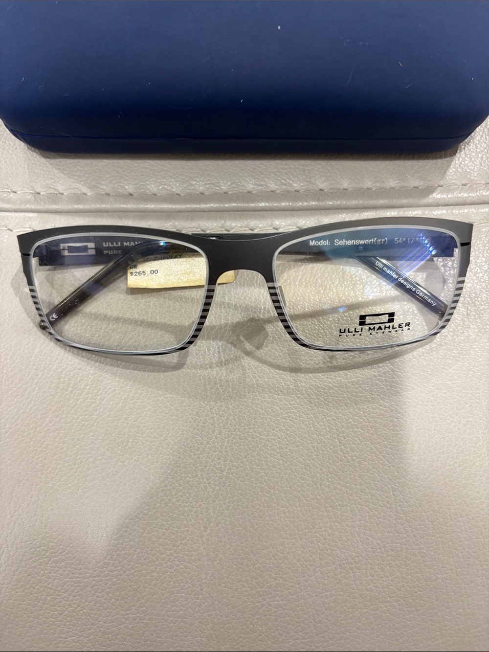Ulli Mahler Pure Eyewear "Sehenswert" frames